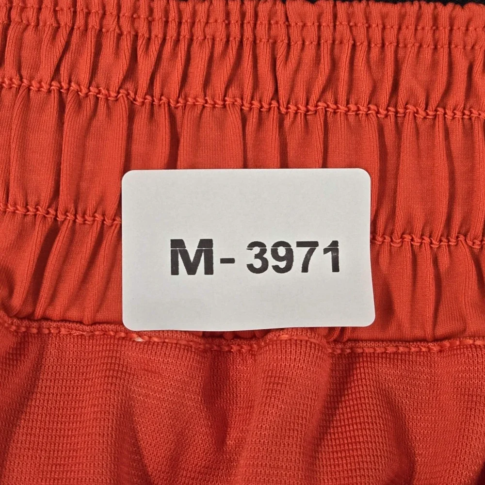 Lululemon Women Activewear Shorts 10 Orange Running Drawstring 2.5